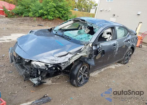 2022 Nissan Sentra Sv Xtronic Cvt z USA, uszkodzony, nr VIN 3N1AB8CV1NY275591